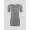 T-Shirt aus Hanf und Bio-Baumwolle: steel grey